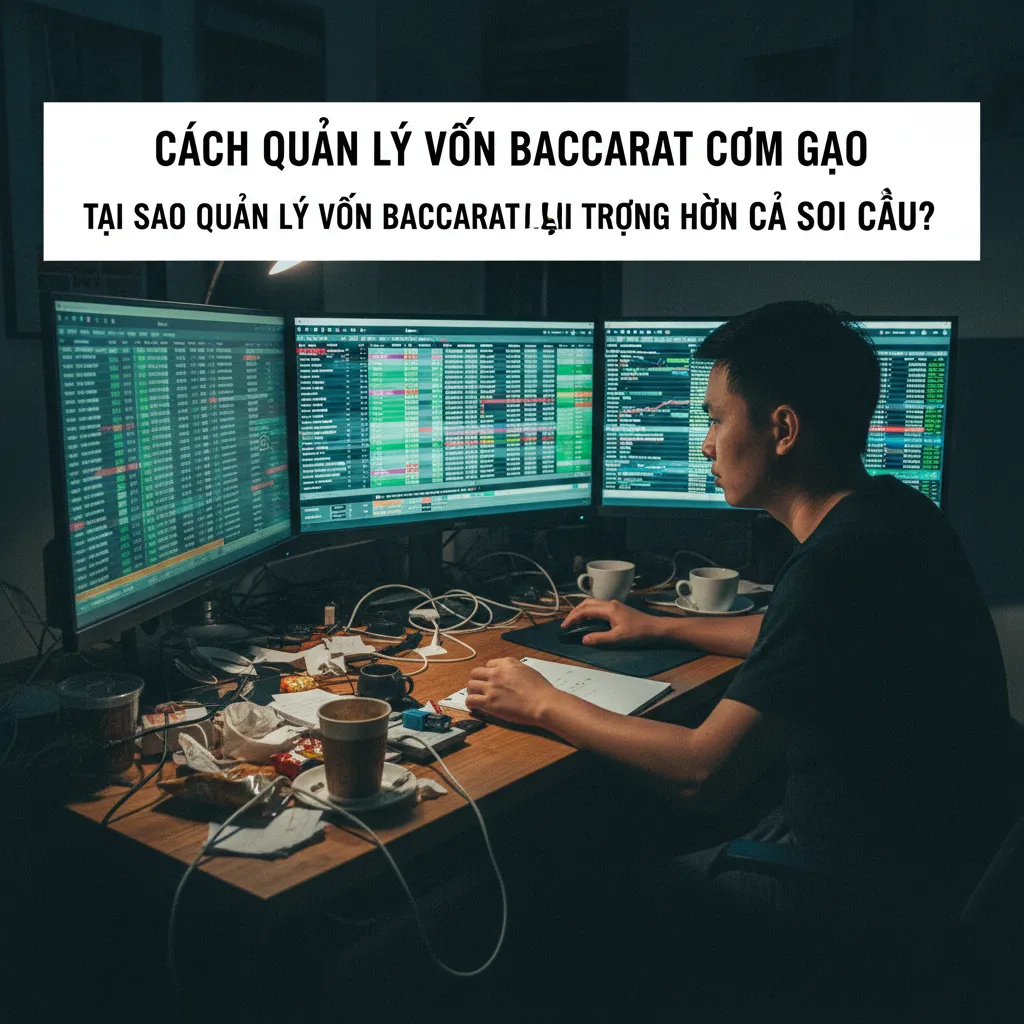 Tại sao quản lý vốn Baccarat lại quan trọng hơn cả soi cầu?
