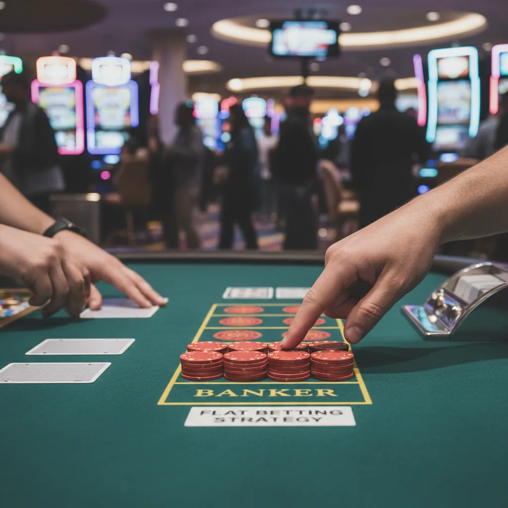 Áp dụng Flat Betting vào Baccarat